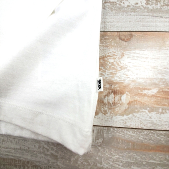 Vans Game Night LS Womens Tee White - Picture 4 of 9